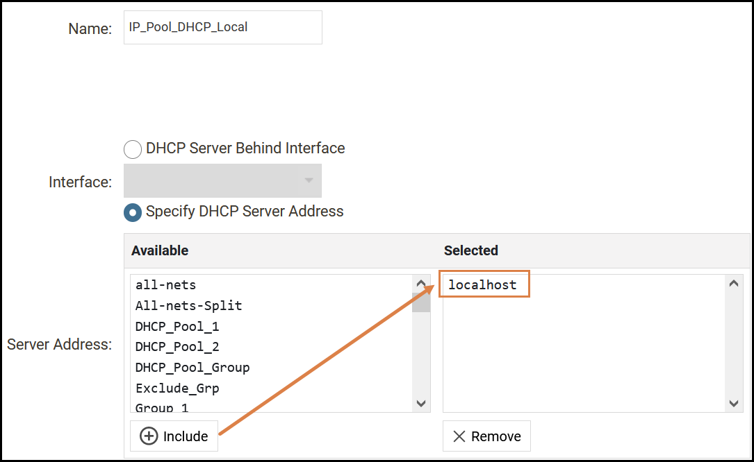 reserved ip address dhcp pool cisco